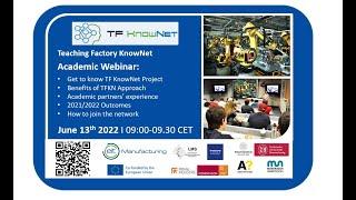 TF KnowNet Academic Webinar