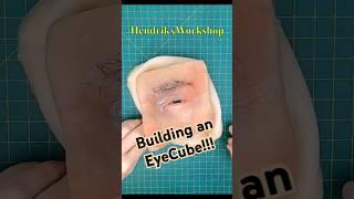 Animatronic Eye with silicone skin, movements and sounds.