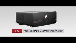 I love my Aperion 5.1 system and E5 Amp! Again thank you!