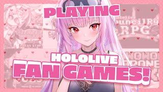 【FAN MADE GAMES】playing games made by you guys!!