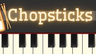 Easy Piano Tutorial: Chopsticks