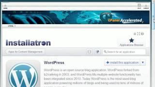 install wordpress on a domain