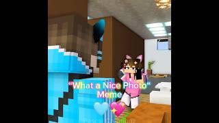 “What A Nice Photo“ Meme - Mine-imator Minecraft Animation [Boy Love] #shorts #minecraftanimations