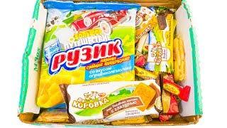 Treats From Russia! Russian Snacks and Candies Unboxing  by BooBooTV