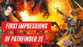 Impressions of Pathfinder 2nd Edition | Exploring Other TTRPGs