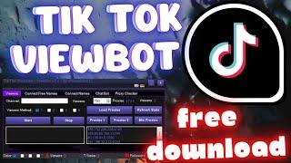 TIKTOK VIEW BOT | How to Grow on TikTok 2023 Using Python | Get +1M Views on TikTok (100% WORKING)