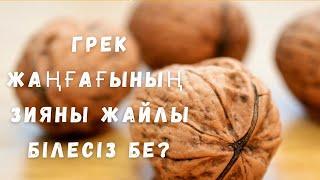 Грек жаңғағының пайдасы мен зияны жайлы не білеміз?