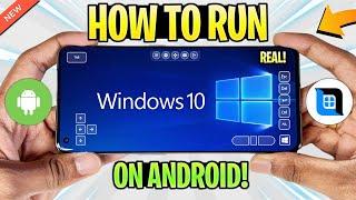HOW TO RUN WINDOWS 10 ON ANDROID 2024 | WINDOWS EMULATOR ANDROID (VECTRAS)