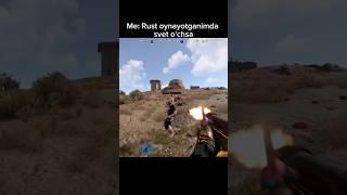 rust o'ynayotganimda svet o'chsa | Rust uzbek #rust #rustgame #shorts