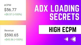 High eCPM ADX Loading Method on Active Dashboard