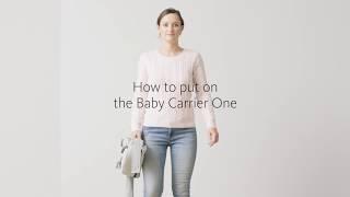 BABYBJÖRN  - How to put on Baby Carrier One