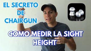 El secreto de Chairgun: Como medir la "Sight Height" correctamente! | Tiro Deportivo Mexico