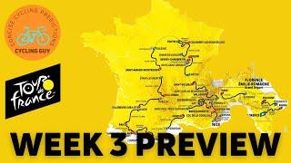 Tour de France 2024 WEEK 2 RECAP + WHAT TO EXPECT IN WEEK 3 - PREVIEW / FAVOURITES / PREDICTION