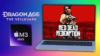 Playing some Red Dead Redemption 1 and Dragon Age: Veilguard on Mac