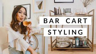 HOW TO STYLE A BAR CART