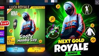 BOCORAN FF, GOLD ROYALE FF TERBARU 2025, HADIAH LOGIN GRATIS, BONUS TOP UP BESOK, EVENT BUNDLE FF