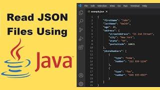 Read JSON Files Using Java