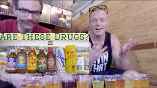 Best Thai Energy Drink? ️ BLIND TASTE TEST Video ft Mitchell Millennial (Chiang Mai Thailand)