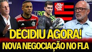 ACABOU DE ACONTECER! DEMISSÃO! NOVO GOLEIRO NO FLA! E+! NOTICIAS DO FLAMENGO! flazoeiro