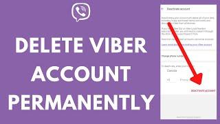 Delete Viber Account Permanently 2021