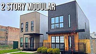 So much Space! Inside Look at 2 Story PREFAB HOMES as an Affordable Option in America