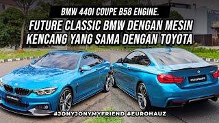 BMW 440i COUPE B58 ENGINE 3.0 FULLY STOCKED. FUTURE CLASSIC BMW DENGAN MESIN SUPER KENCANG