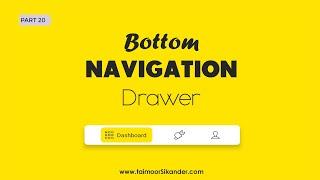 20 - Create a Modern Bottom Navigation Bar Android Studio - Chip Navigation