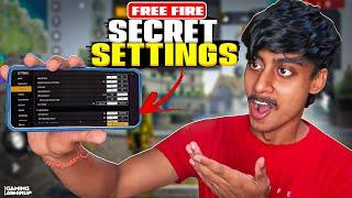 Turn On This Pro HIDDEN SETTINGS immediately - FREE FIRE | Gaming Abhirup