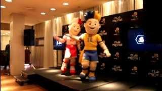 Slavek and Slavko, the Euro 2012 mascots