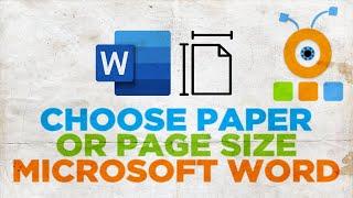 How to Choose Paper or Page Size in Word