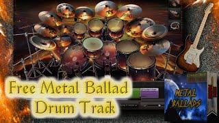 Metal Ballad Drum Track (FREE) - HQ WAV IN DESCRIPTION