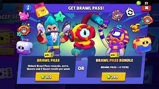 UNLOCKING BRAWL PASS SEASON 13 | DeepSeaBrawl