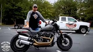 All NEW 2018 Harley-Davidson Fat Bob Video | Detailed Review & Test Ride