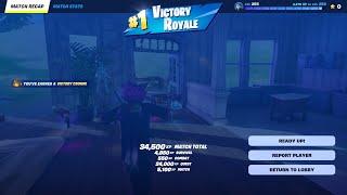 The game that might be my last win of Fortnite Remix!