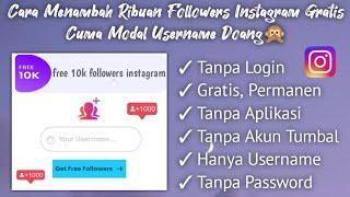 [no login] Cara Menambah Followers Instagram Gratis Sepuasnya Tanpa Password‼️