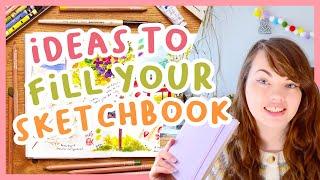 Ideas and inspiration to fill your sketchbook! Plus some big news! 