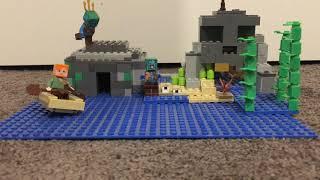 Lego Minecraft Custom Underwater Biome