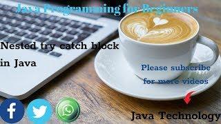 Nested try catch block in Java