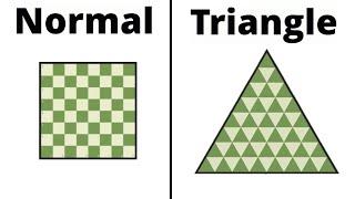 Chess on a Triangle Board