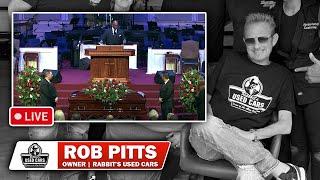 Rob "Rabbit" Pitts - Full Funeral Service (Streamed 8/30/24)