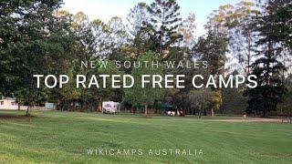 New South Wales' Top Rated Free Camps