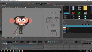 ToonBoom - Harmony  17 - Master Controller And Animation Demo