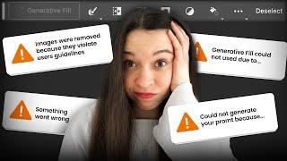 FIX ALL PROBLEMS with Photoshop Generative Fill