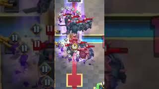 DESTRUÍ UM EXÉRCITO DE PEKKA COM APENAS 1 DE ELIXIR #shorts #clashroyalememes #clashroyale #memes