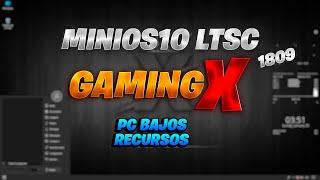 MiniOS10 X 2023, el mas pequeño rápido y ligero de los MiniOS #pcgmaing #windows #lite