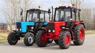 Синий трактор больше не едет к нам!  Новый красный Беларус-82.1