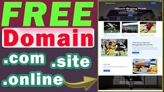 How to get free domain for website 2025 (100% FREE)