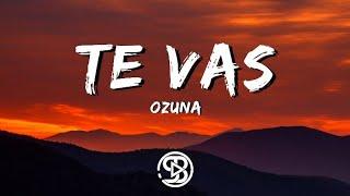 Ozuna - Te Vas [Lyrics•Letra]