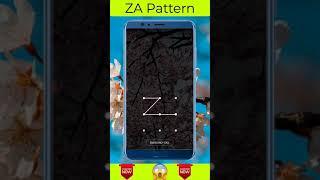 ZA Awesome Pattern Lock #shorts