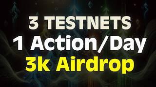 3 Testnets to use in September 2024: free airdrop